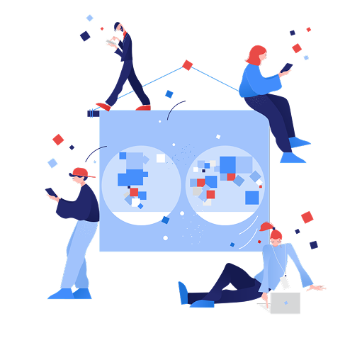 Uniting the world illustration